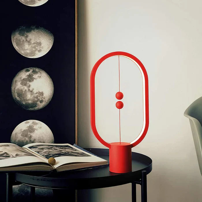 Lampka LED lewitująca z magnetycznym włącznikiem — biurkowa | Norivo Norivo