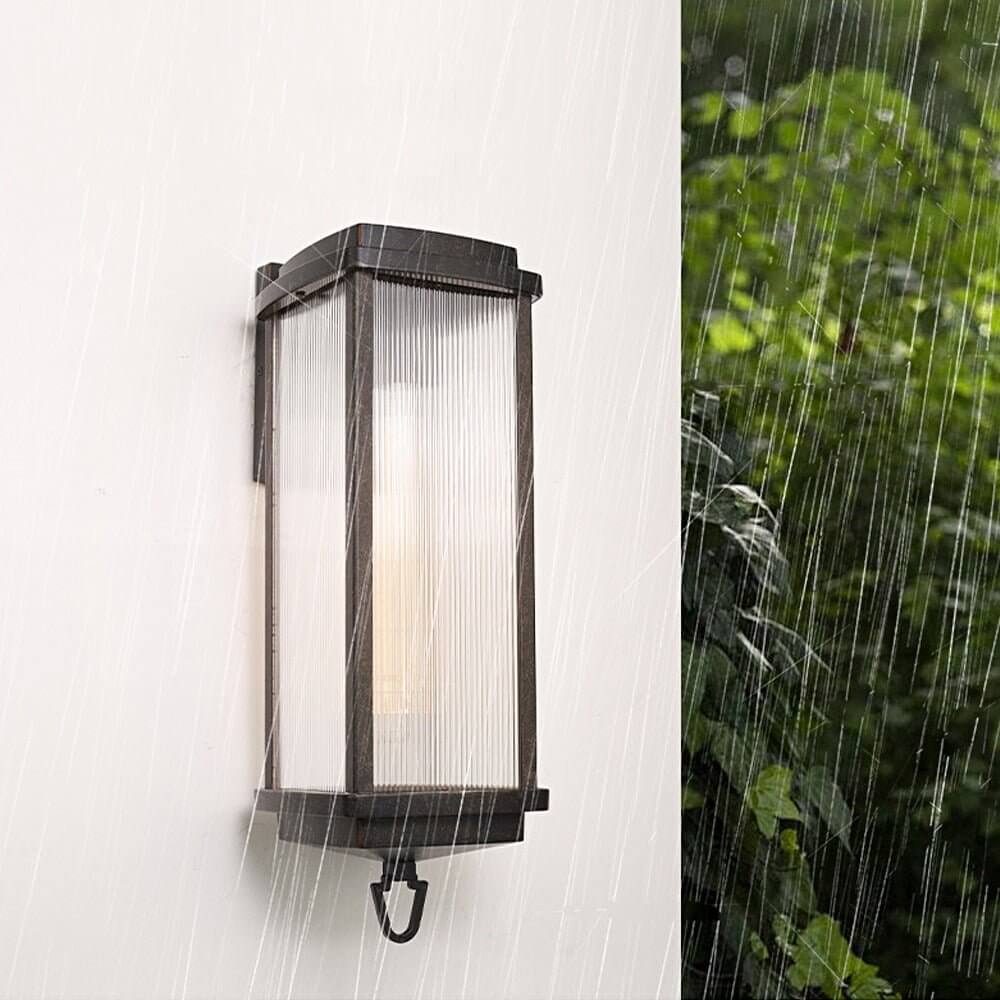 Zewnętrzna lampa ścienna LED — nowoczesna latarnia Norivo