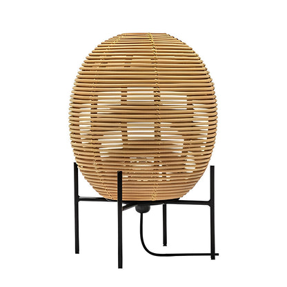 Lampa rattan boho zdjęcie 8
