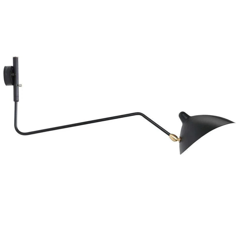 Designerska lampa ścienna z podwójnym ramieniem — regulowany kinkiet do salonu, biura i sypialni | Norivo Norivo