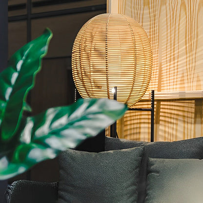 Lampa rattan boho zdjęcie 5