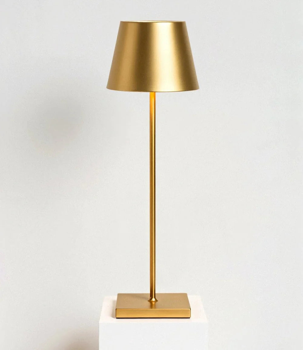 Nowoczesna lampa stołowa LED — dotykowy włącznik, ładowana, 8 kolorów | Norivo Norivo