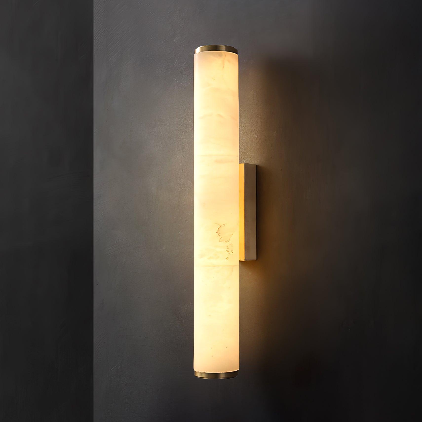 Nowoczesny kinkiet LED z alabastrowym kloszem — elegancka lampa ścienna | Norivo Norivo