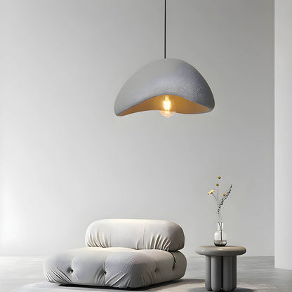 Lampa wisząca WABILUME — styl wabi-sabi, regulowana wysokość | Norivo Norivo