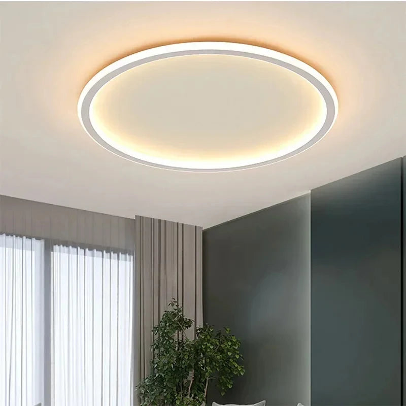 Lampa sufitowa LED okrąg — 5 rozmiarów, 2 kolory, 2 barwy | Norivo Norivo