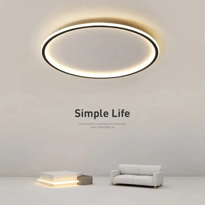 Lampa sufitowa LED okrąg — 5 rozmiarów, 2 kolory, 2 barwy | Norivo Norivo
