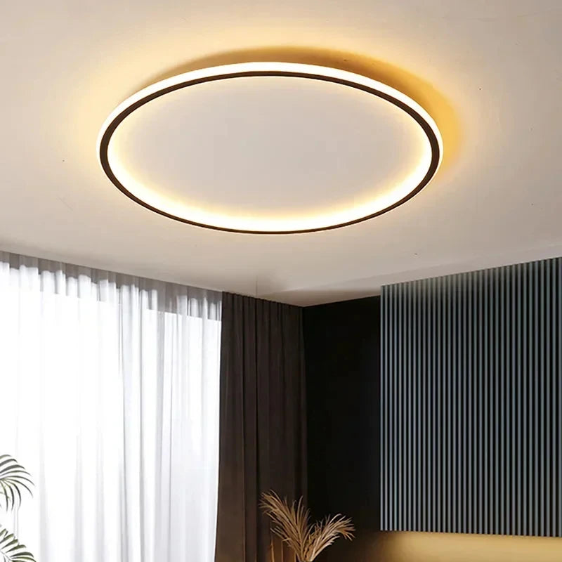 Lampa sufitowa LED okrąg — 5 rozmiarów, 2 kolory, 2 barwy | Norivo Norivo