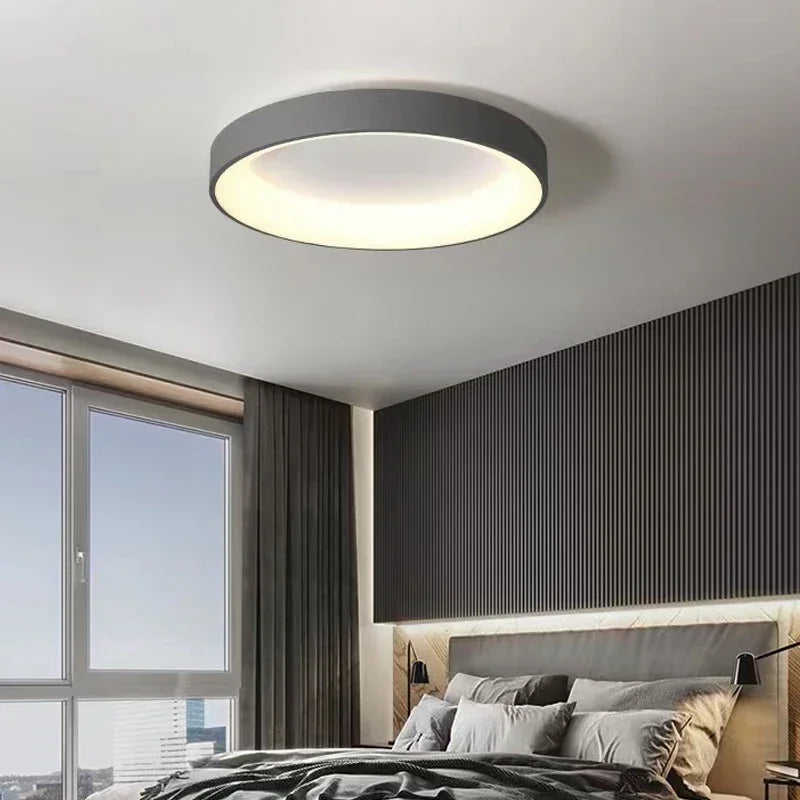 Okrągła lampa sufitowa LED — 3 barwy, 3 rozmiary | Norivo Norivo