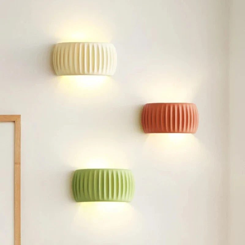 Ceramiczny kinkiet ścienny LED — dekoracyjny Norivo