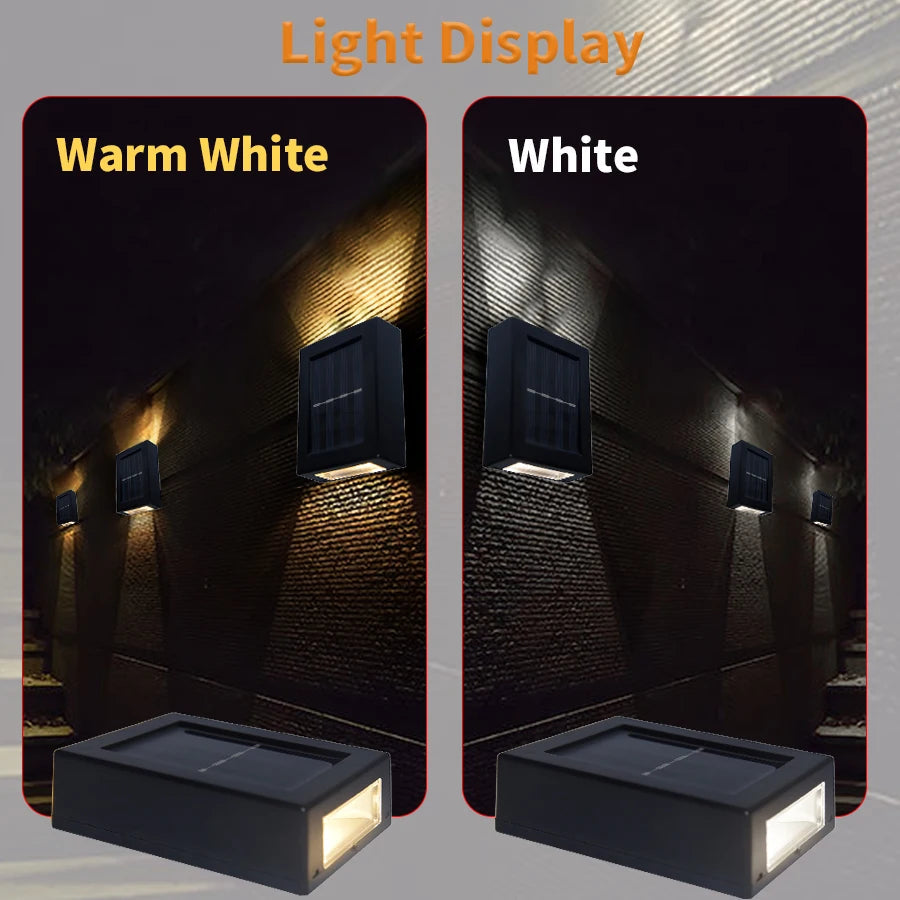 Solarne lampy taras