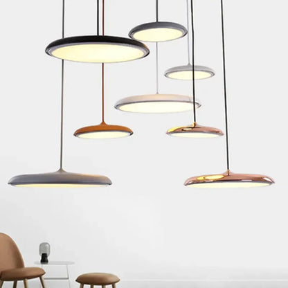 Lampa wisząca LED ultracienki klosz — designerska | Norivo Norivo