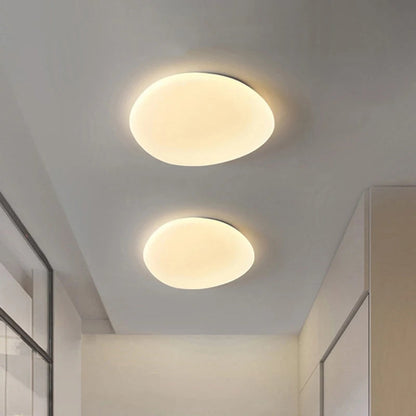 Organiczna lampa sufitowa LED — naturalny kształt kamienia, 4 rozmiary | Norivo Norivo
