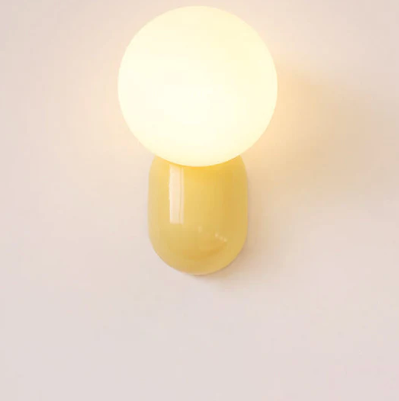 Nowoczesny kinkiet kula LED — designerska lampa ścienna, 5 kolorów | Norivo Norivo
