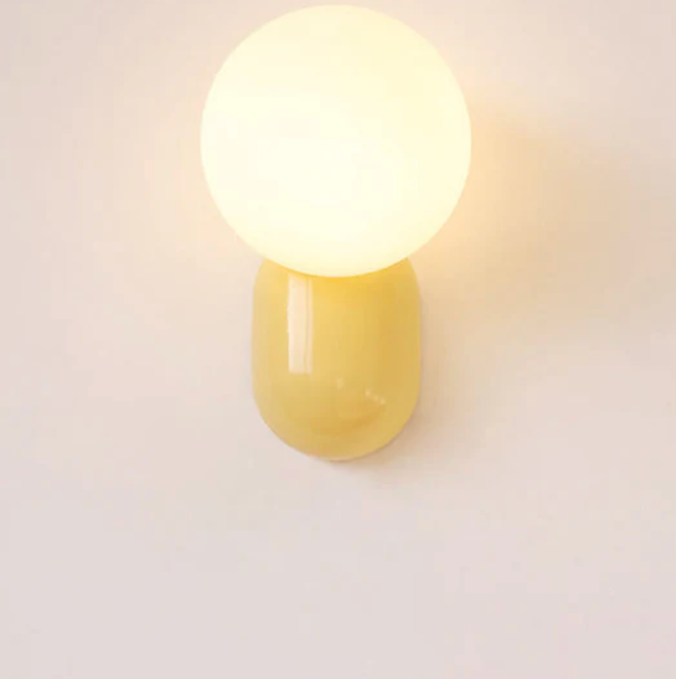 Nowoczesny kinkiet kula LED — designerska lampa ścienna, 5 kolorów | Norivo Norivo