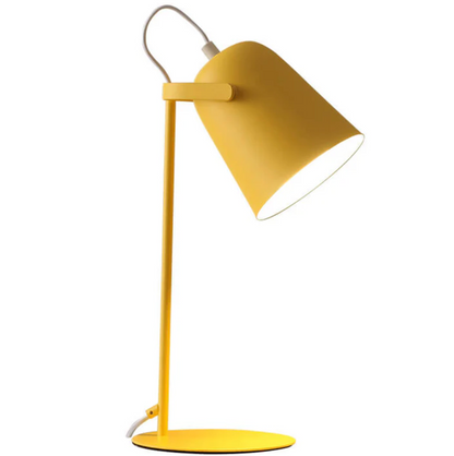 Nowoczesna lampa biurkowa metalowa — regulowana, 6 kolorów, 3 barwy światła | Norivo Norivo