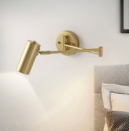 Nowoczesny kinkiet ścienny z regulowanym ramieniem — minimalistyczna lampa punktowa | Norivo Norivo