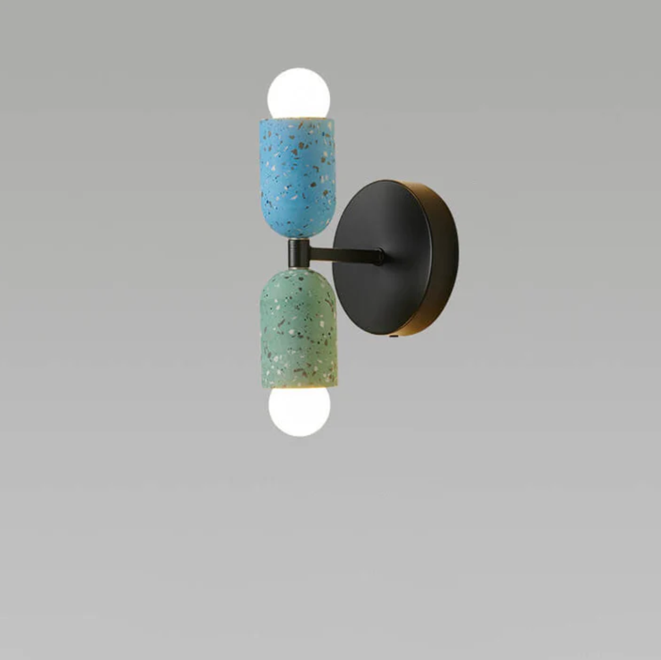 Nowoczesny kinkiet ścienny LED terrazzo — designerskie oświetlenie dekoracyjne | Norivo Norivo