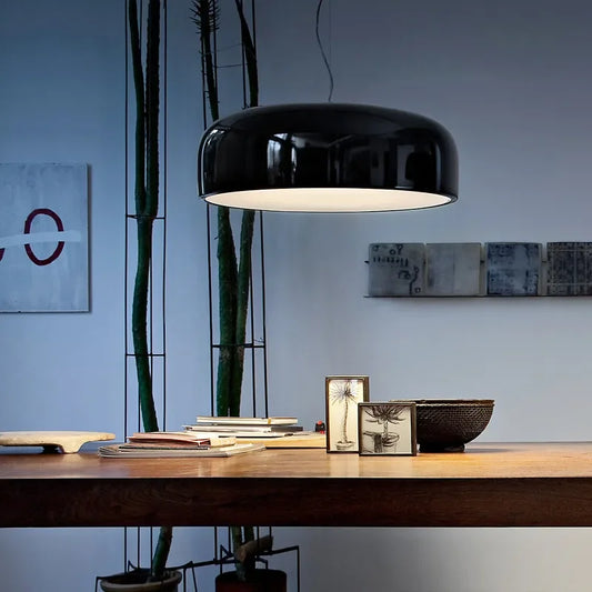 Lampa wisząca LED dysk — minimalistyczny design | Norivo Norivo