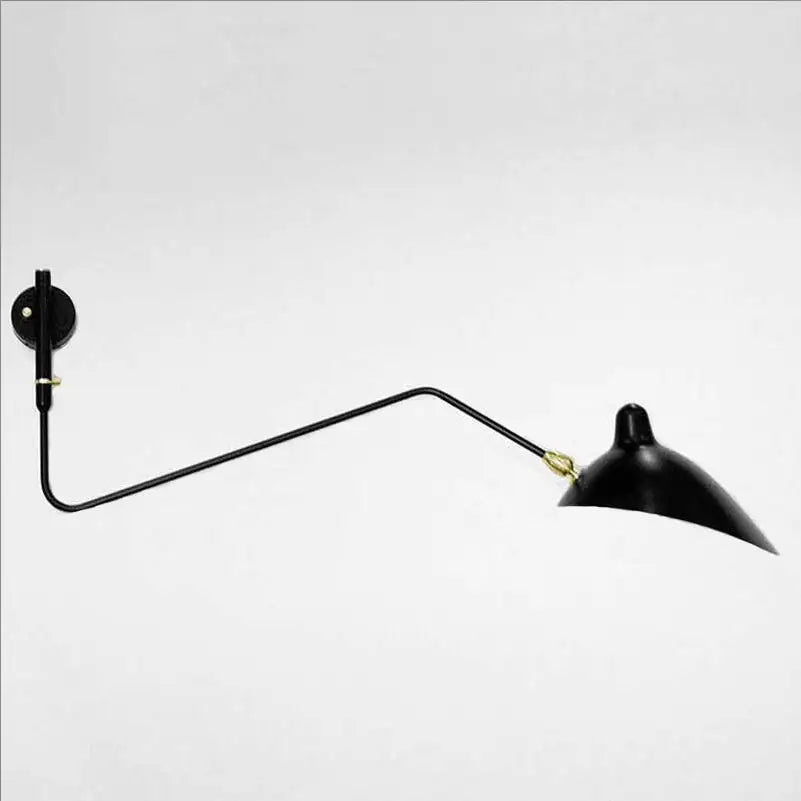 Designerska lampa ścienna z podwójnym ramieniem — regulowany kinkiet do salonu, biura i sypialni | Norivo Norivo