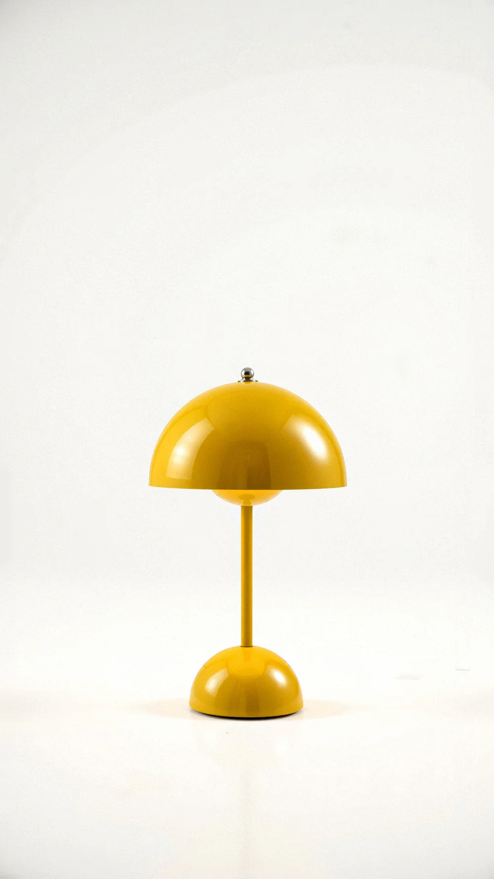 Lampa stołowa żółta