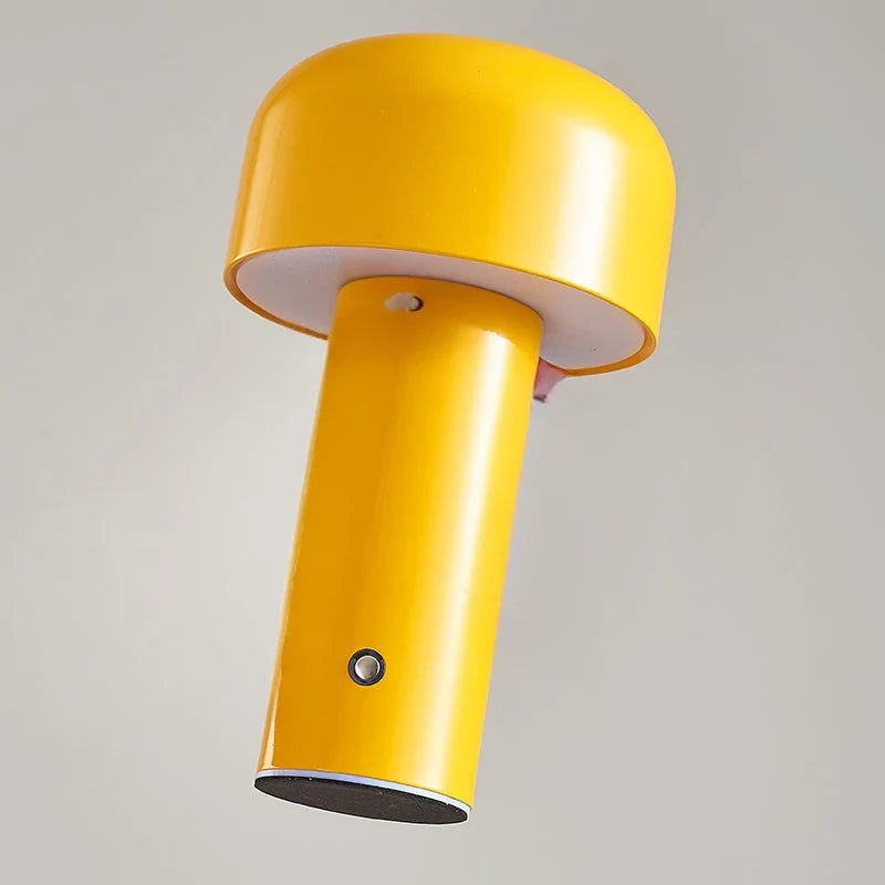 Nowoczesna lampa stołowa LED — grzybek, przenośna, ładowalna, dotykowa | Norivo Norivo