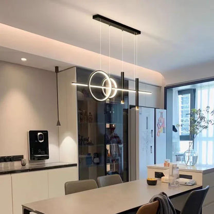 Lampa wisząca LED geometryczna — salon i jadalnia | Norivo Norivo