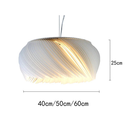 Luksusowa akrylowa lampa wisząca o rzeźbiarskiej formie — 3 rozmiary | Norivo Norivo
