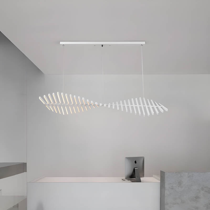 Lampa sufitowa FORMS — modułowy żyrandol z linii świetlnych kul LED | Norivo Norivo