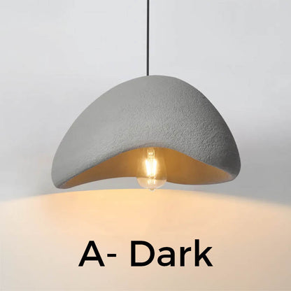 Lampa wisząca WABILUME — styl wabi-sabi, regulowana wysokość | Norivo Norivo