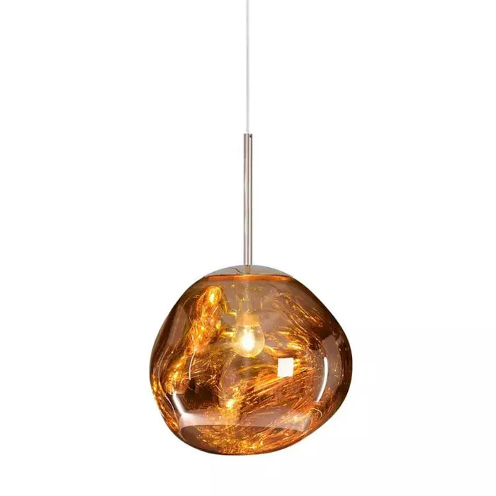 Designerska lampa wisząca topiona kula LED — 4 kolory, 4 rozmiary | Norivo Norivo