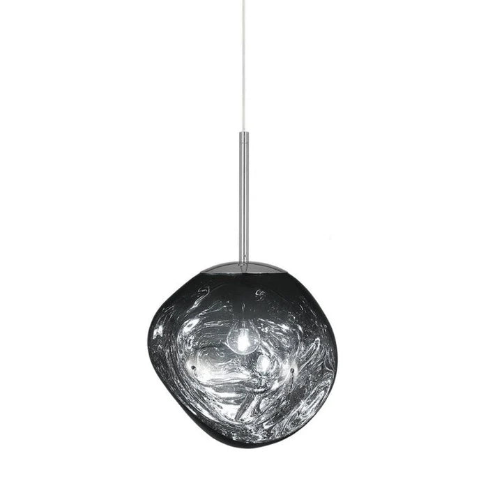 Designerska lampa wisząca topiona kula LED — 4 kolory, 4 rozmiary | Norivo Norivo