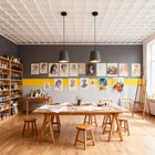 Lampa wisząca z filcu — akustyczna Norivo