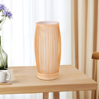 Lampa bambusowa japońska zdjęcie 3