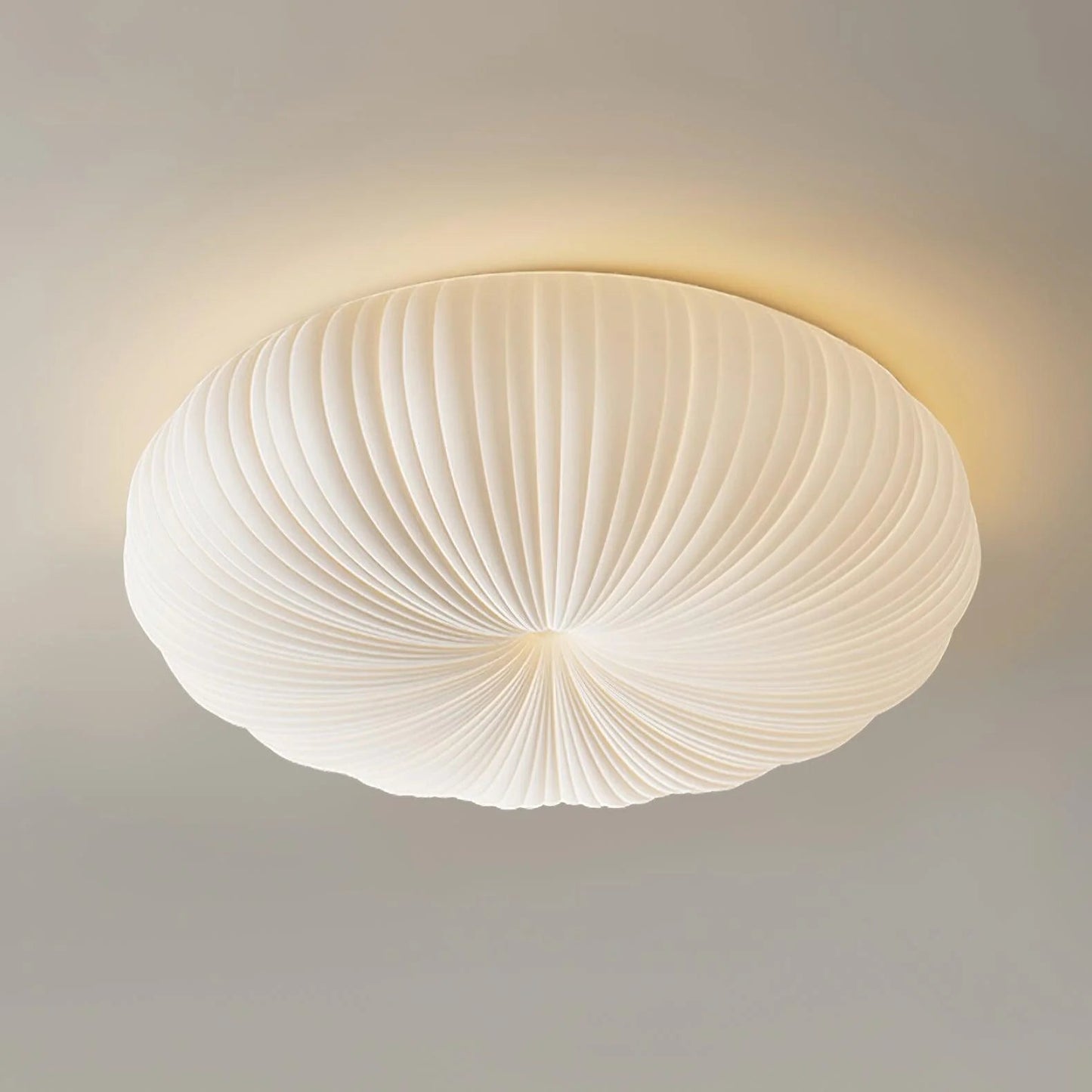 Lampa sufitowa kopułowa — inspirowana muszlą, styl japandi | Norivo Norivo