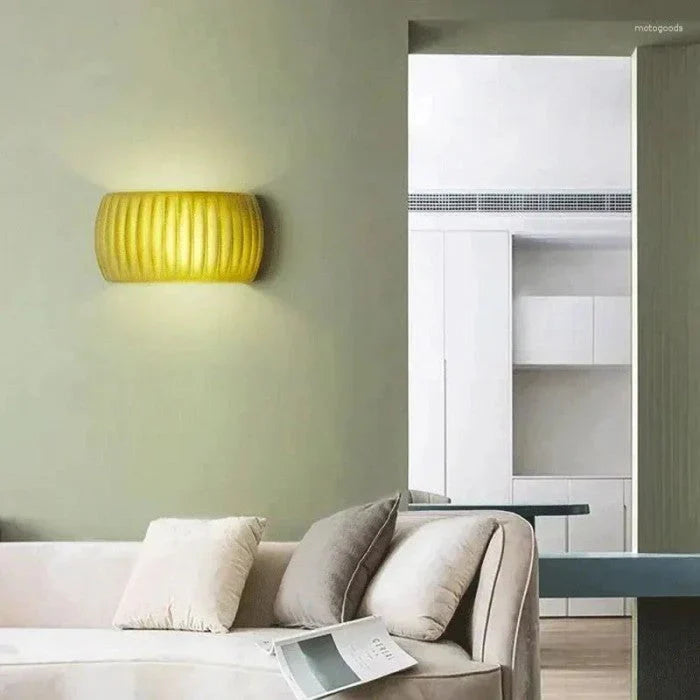 Ceramiczny kinkiet ścienny LED — dekoracyjny Norivo