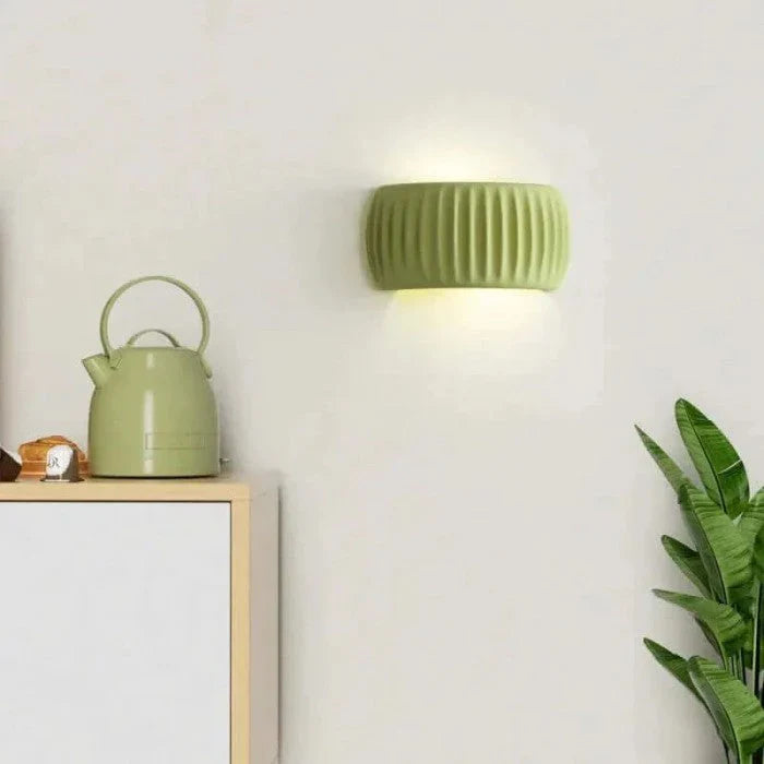 Ceramiczny kinkiet ścienny LED — dekoracyjny Norivo