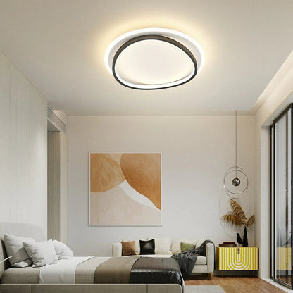 Nowoczesna lampa sufitowa LED — futurystyczny design, 3 kolory | Norivo Norivo