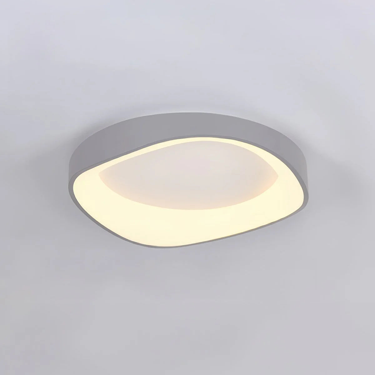 Skandynawska lampa sufitowa LED z efektem drewna — 5 kolorów, 3 rozmiary | Norivo Norivo
