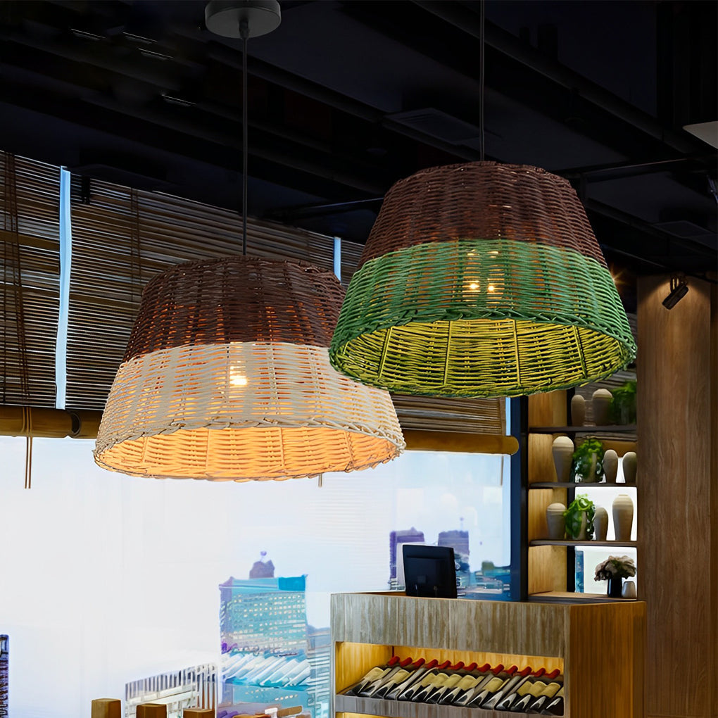 Rattan Glow lampa wisząca zdjęcie 4