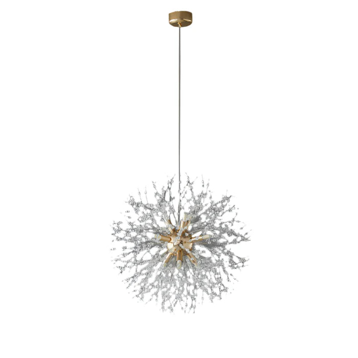Ekskluzywny żyrandol z kryształkami — efektowna lampa sufitowa glamour | Norivo Norivo